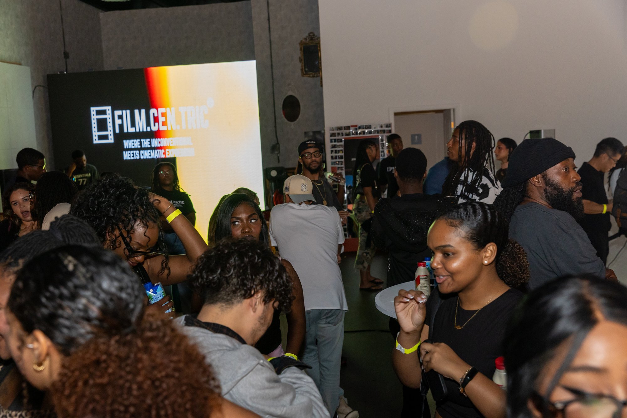 Audience at a Film.Cen.Tric event in South Florida